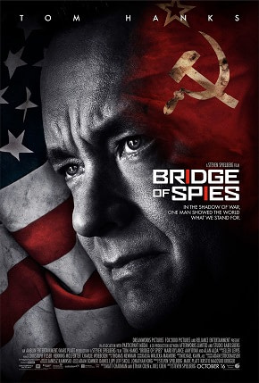 "Bridge of Spies poster" by Source. Licensed under Fair use via Wikipedia - https://en.wikipedia.org/wiki/File:Bridge_of_Spies_poster.jpg#/media/File:Bridge_of_Spies_poster.jpg