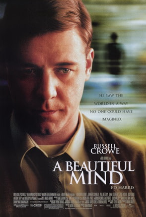 "A Beautiful Mind Poster" by Source. Licensed under Fair use via Wikipedia - https://en.wikipedia.org/wiki/File:A_Beautiful_Mind_Poster.jpg#/media/File:A_Beautiful_Mind_Poster.jpg