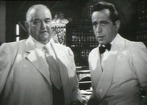 «Humphrey Bogart and Sydney Greenstreet in Casablanca crop» участника Trailer screenshot - Casablanca trailer. Под лицензией Общественное достояние с сайта Викисклада - https://commons.wikimedia.org/wiki/File:Humphrey_Bogart_and_Sydney_Greenstreet_in_Casablanca_crop.jpg#/media/File:Humphrey_Bogart_and_Sydney_Greenstreet_in_Casablanca_crop.jpg